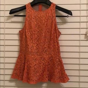 Orange Dress Top
